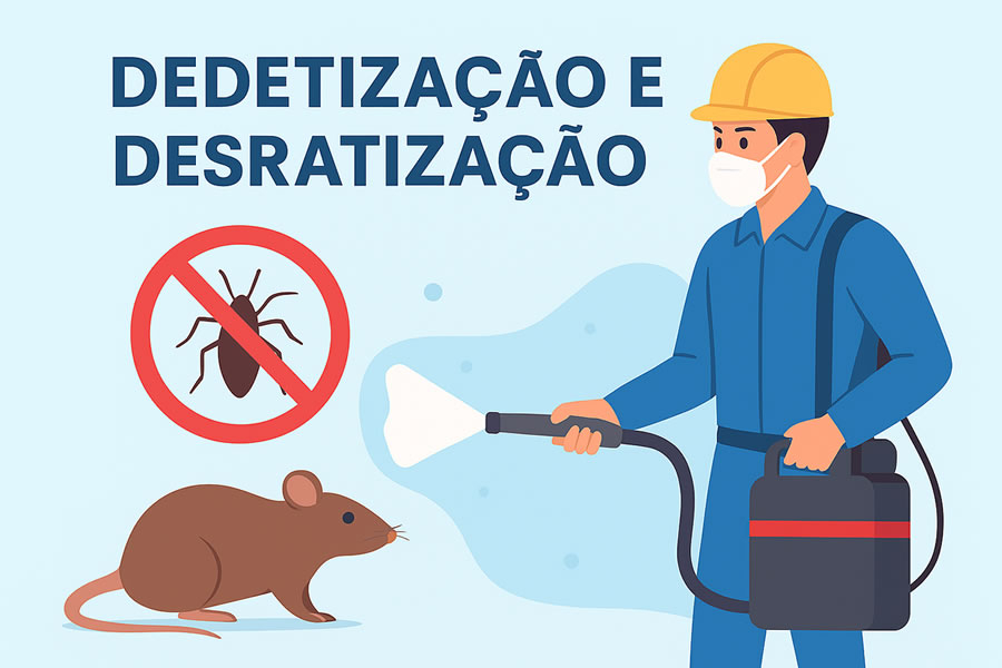Dedetização e Desratização: Proteção Completa Contra Pragas Urbanas