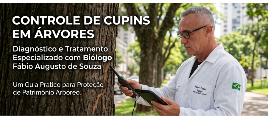 Prospecção e Tratamento Contra Cupins em Árvores